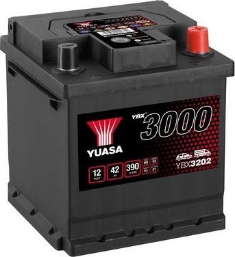 Yuasa YBX3202 - Стартерна акумуляторна батарея, АКБ avtolavka.club
