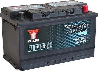 Yuasa YBX7115 - Стартерна акумуляторна батарея, АКБ avtolavka.club