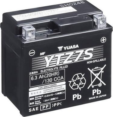 Yuasa YTZ7S - Стартерна акумуляторна батарея, АКБ avtolavka.club