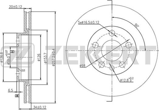 FIAT 0000071770938 - Гальмівний диск avtolavka.club