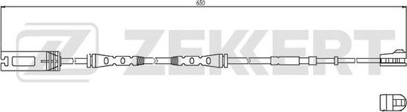 Zekkert BS-8034 - Сигналізатор, знос гальмівних колодок avtolavka.club