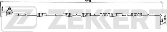 Zekkert BS-8109 - Сигналізатор, знос гальмівних колодок avtolavka.club