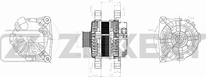 Zekkert GE-1001 - Генератор avtolavka.club