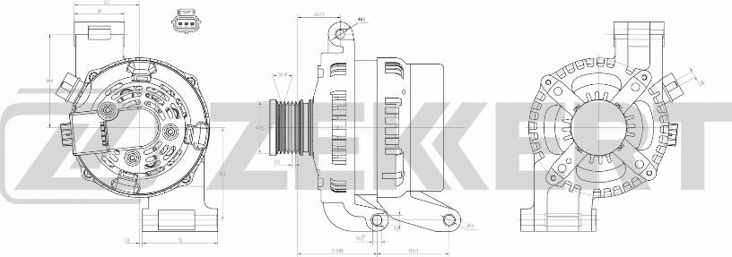 Zekkert GE-1008 - Генератор avtolavka.club