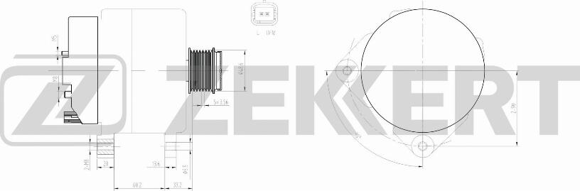 Zekkert GE-1003 - Генератор avtolavka.club