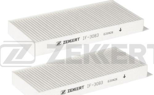 Zekkert IF-3083 - Фільтр, повітря у внутрішній простір avtolavka.club