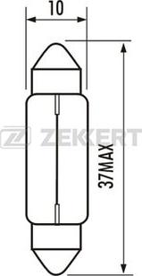 Zekkert LP-1062 - Лампа розжарювання, ліхтар освітлення номерного знака avtolavka.club