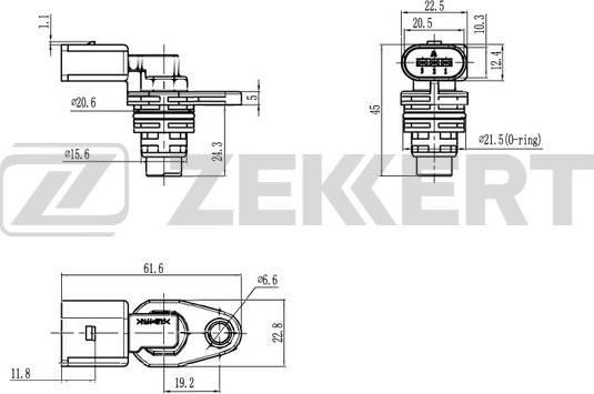 Zekkert SE-5056 - Датчик, положення розподільного валу avtolavka.club