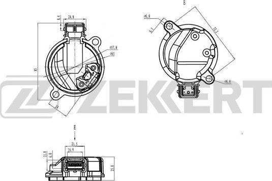 Zekkert SE-5011 - Датчик, положення розподільного валу avtolavka.club