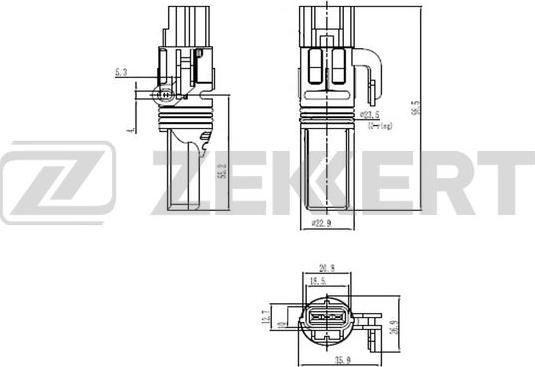 Zekkert SE-8509 - Датчик швидкості, спідометра avtolavka.club