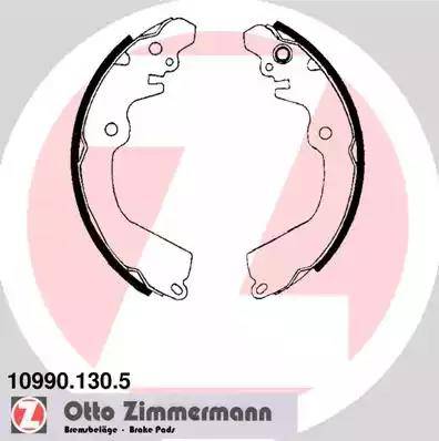 Zimmermann 10990.130.5 - Комплект гальм, барабанний механізм avtolavka.club