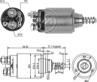 ZM ZM-647 - Тягове реле, стартер avtolavka.club