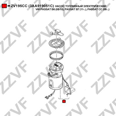 ZZVF ZV195CC - Модуль паливного насоса avtolavka.club