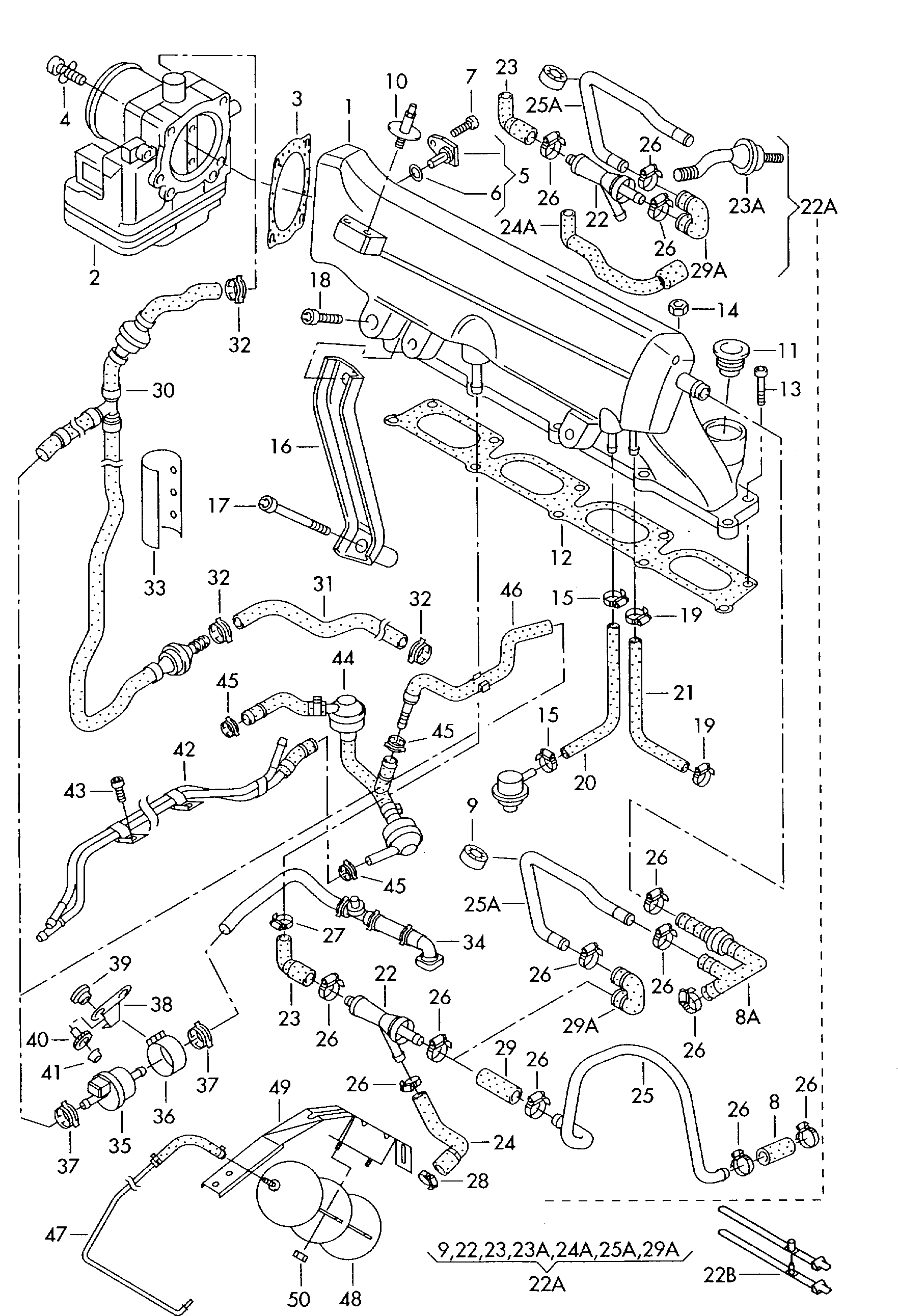 VW 06A133751AE - Клапан, рециркуляція ОГ avtolavka.club