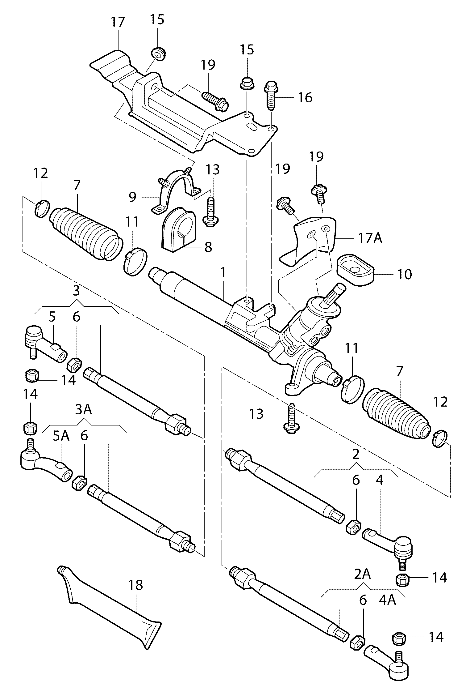 AUDI 8N0 422 831 - Пильник, рульове управління avtolavka.club