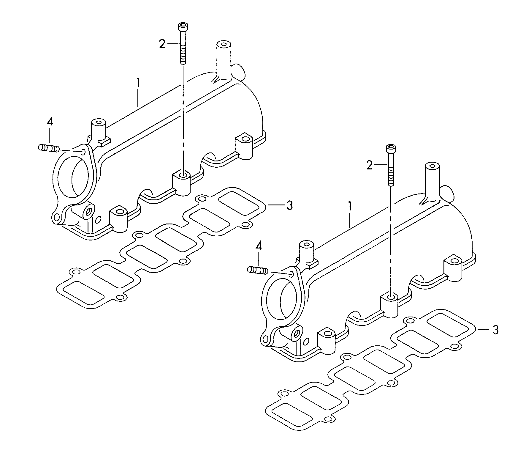 VAG 059145771K - Маслопровод, компресор avtolavka.club