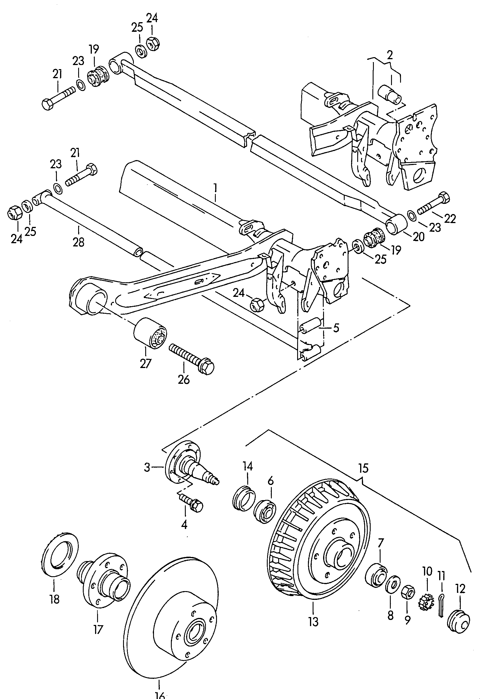 AUDI 431 505 193A - Тяга / стійка, стабілізатор avtolavka.club