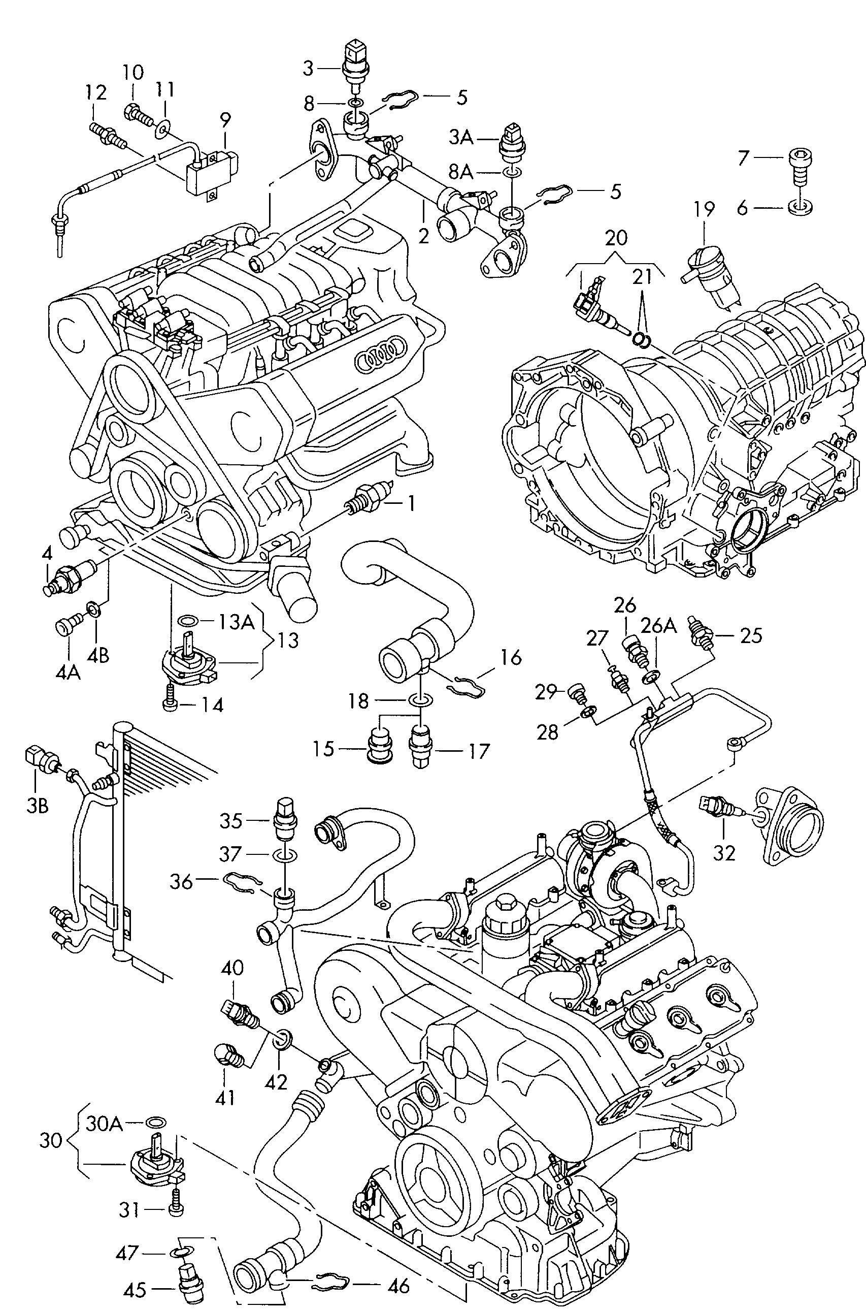 VAG 0B1941521B - Датчик, контактний перемикач, фара заднього ходу avtolavka.club