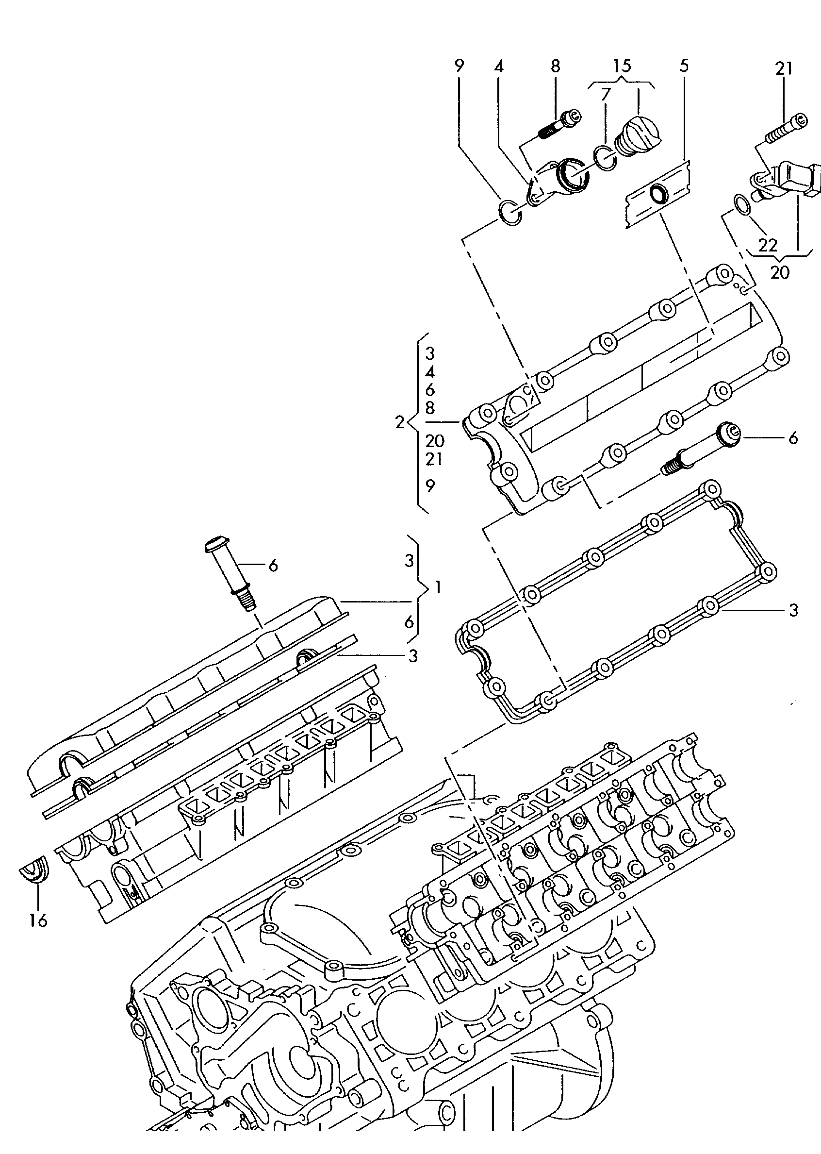 VAG 057130767 - Датчик імпульсів, колінчастий вал avtolavka.club