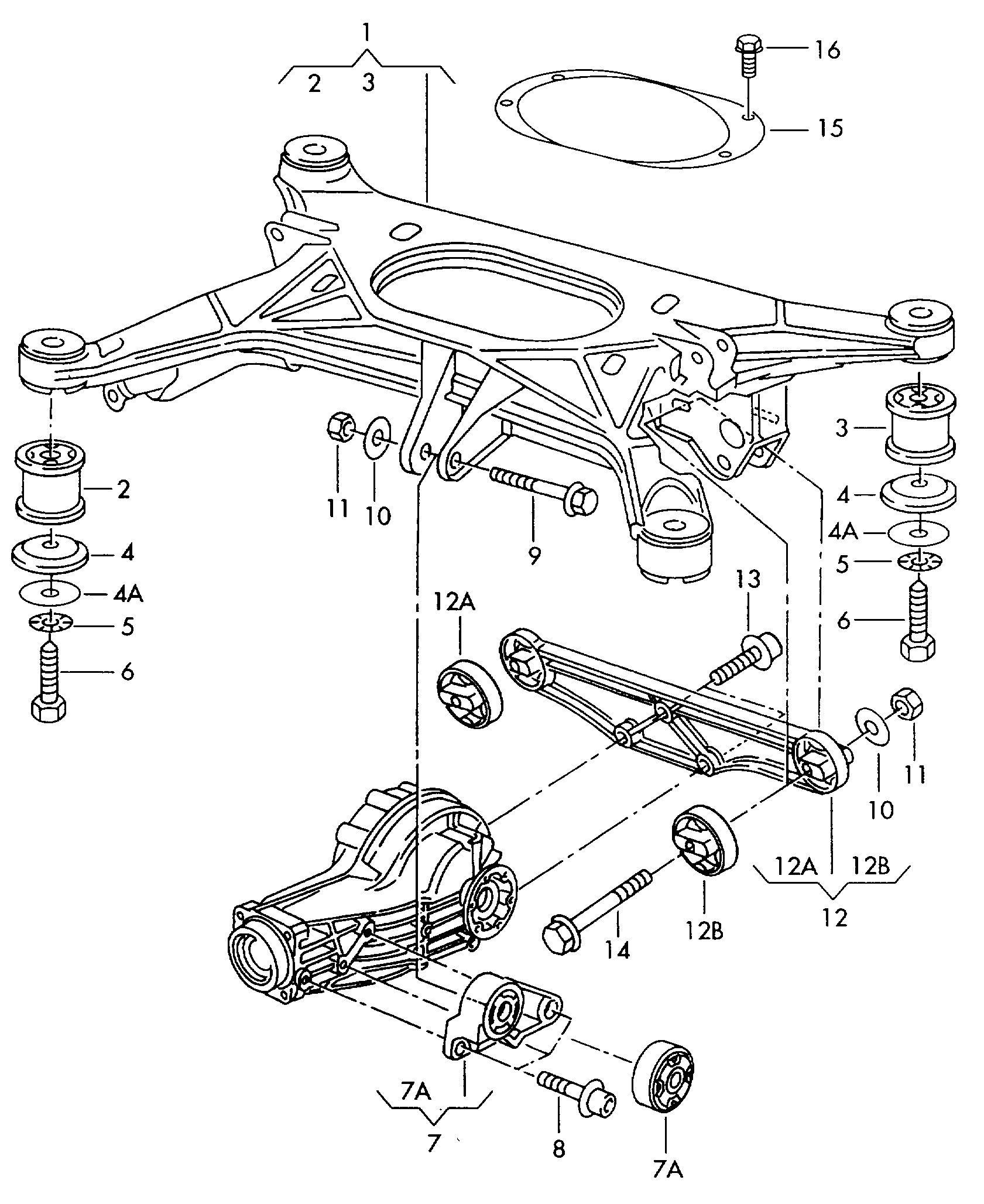 VAG N  0221671 - Гайка, випускний колектор avtolavka.club