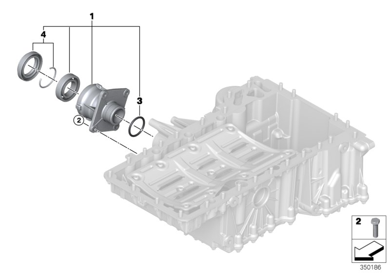 BMW 33 10 7 505 601 - Ущільнене кільце, диференціал avtolavka.club