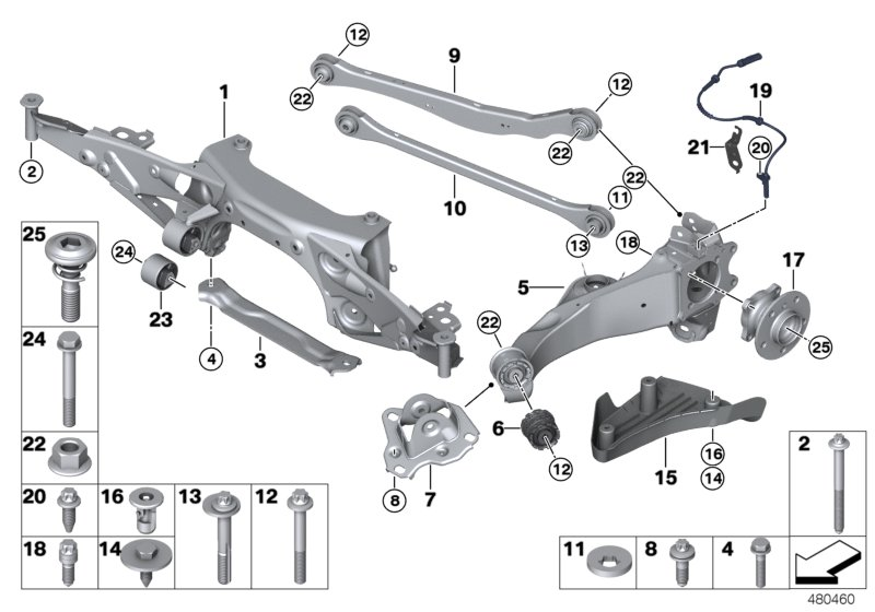 BMW 33416851589 - Комплект підшипника маточини колеса avtolavka.club