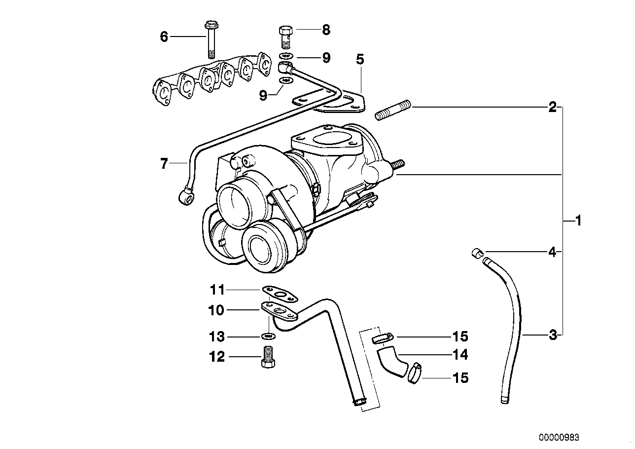 Mini 11652246739 - Комплект прокладок, випускний колектор avtolavka.club