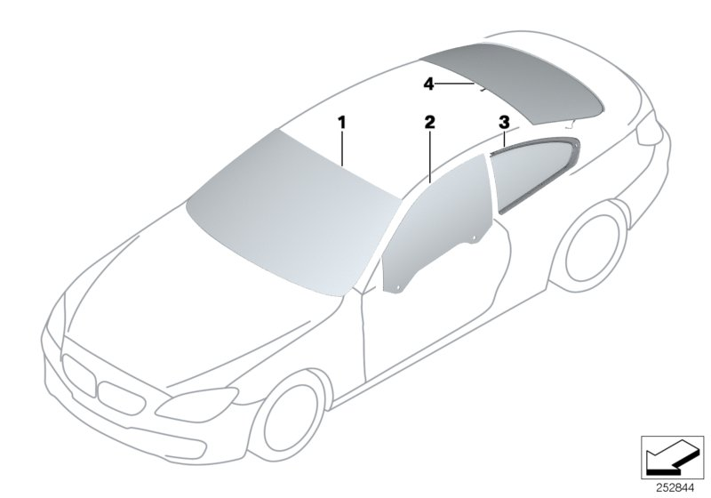 BMW 51317227335 - Вітрове скло avtolavka.club