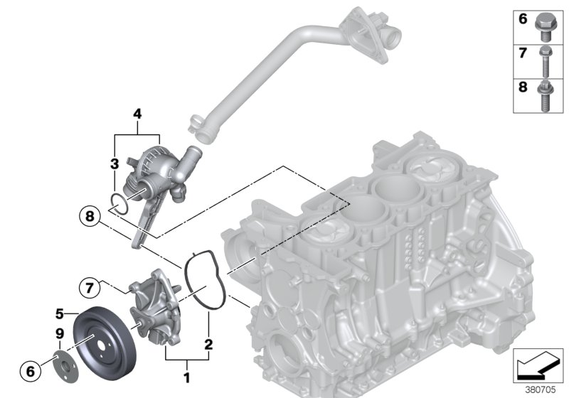 BMW 11537600584 - Термостат, охолоджуюча рідина avtolavka.club