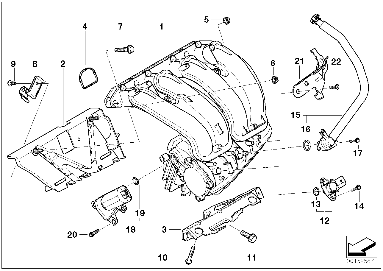 Mini 11617560235 - Впускная труба, підведення повітря avtolavka.club