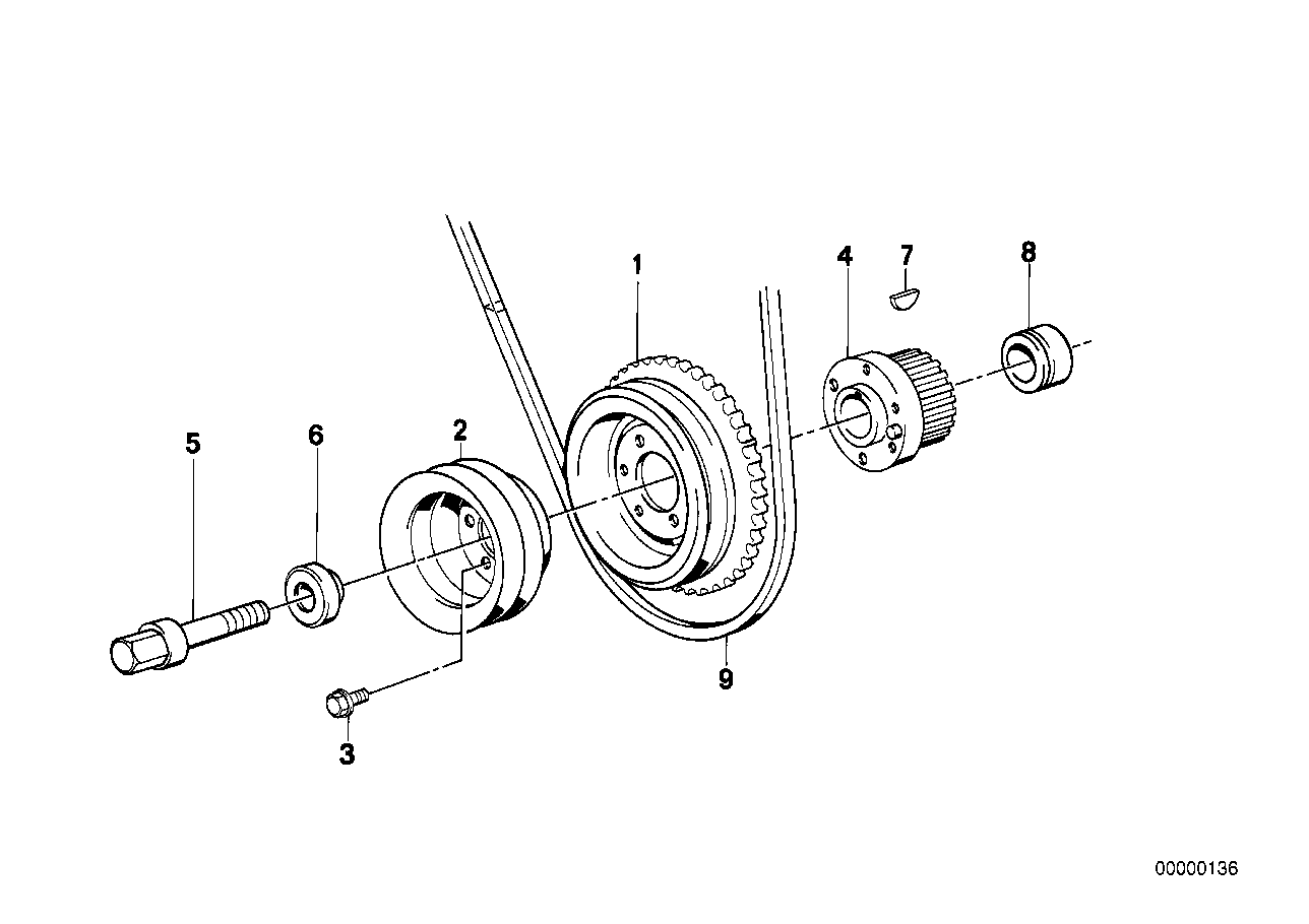 BMW 11 23 1 721 408 - Клиновий ремінь avtolavka.club