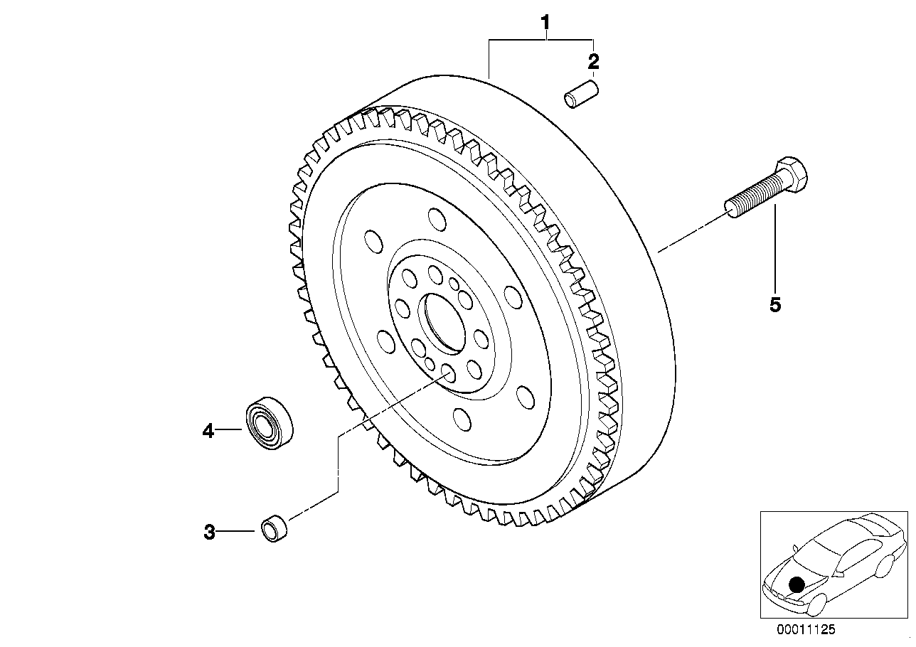 BMW 21 21 7 518 897 - Маховик avtolavka.club