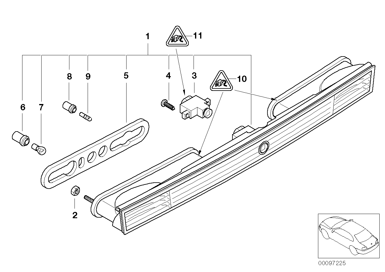 BMW 63 21 6 926 927 - Лампа розжарювання, освітлення щитка приладів avtolavka.club