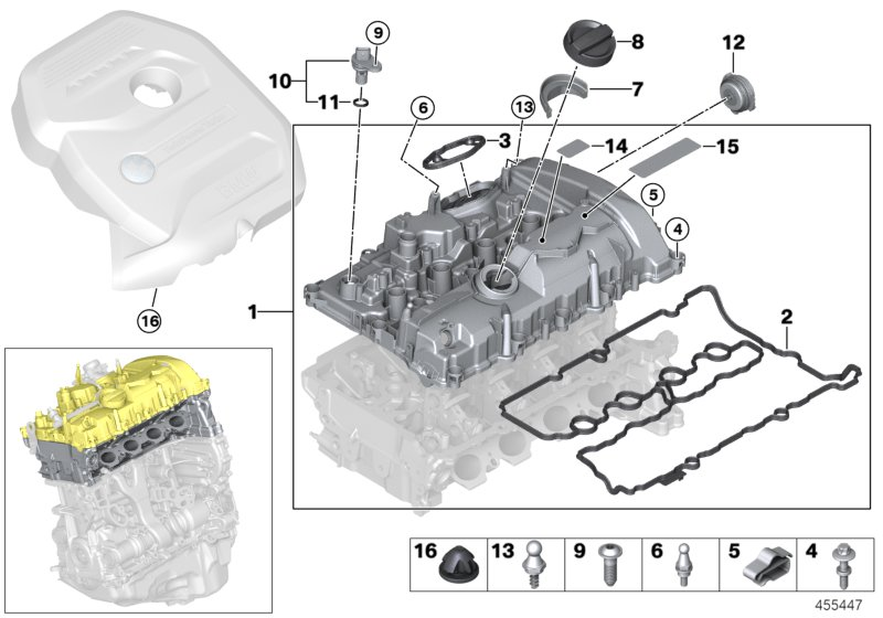 BMW 13628658854 - O-ring avtolavka.club