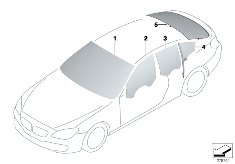 BMW 51317280757 - Вітрове скло avtolavka.club