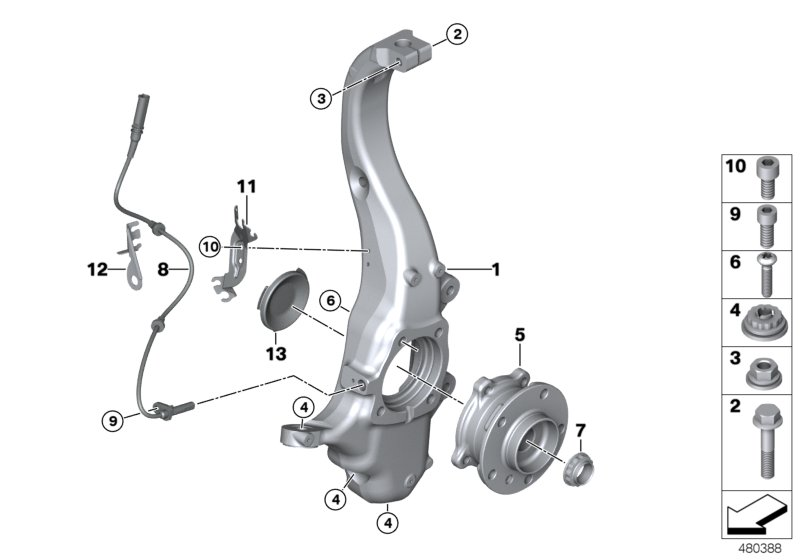 BMW 31226867808 - Комплект підшипника маточини колеса avtolavka.club