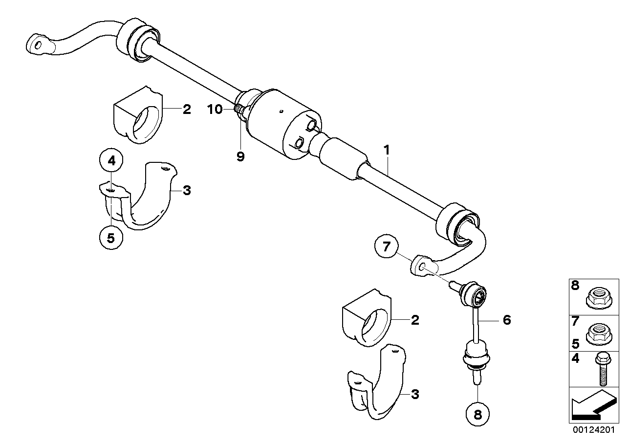 BMW 33 50 6 781 537 - Тяга / стійка, стабілізатор avtolavka.club