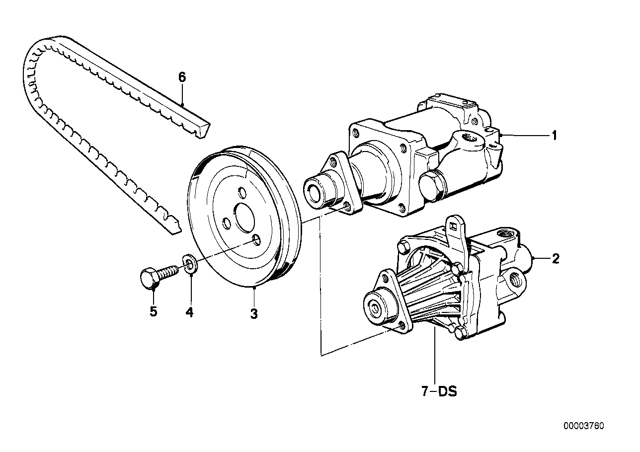 BMW 32 41 1 133 969 - Гідравлічний насос, рульове управління, ГУР avtolavka.club