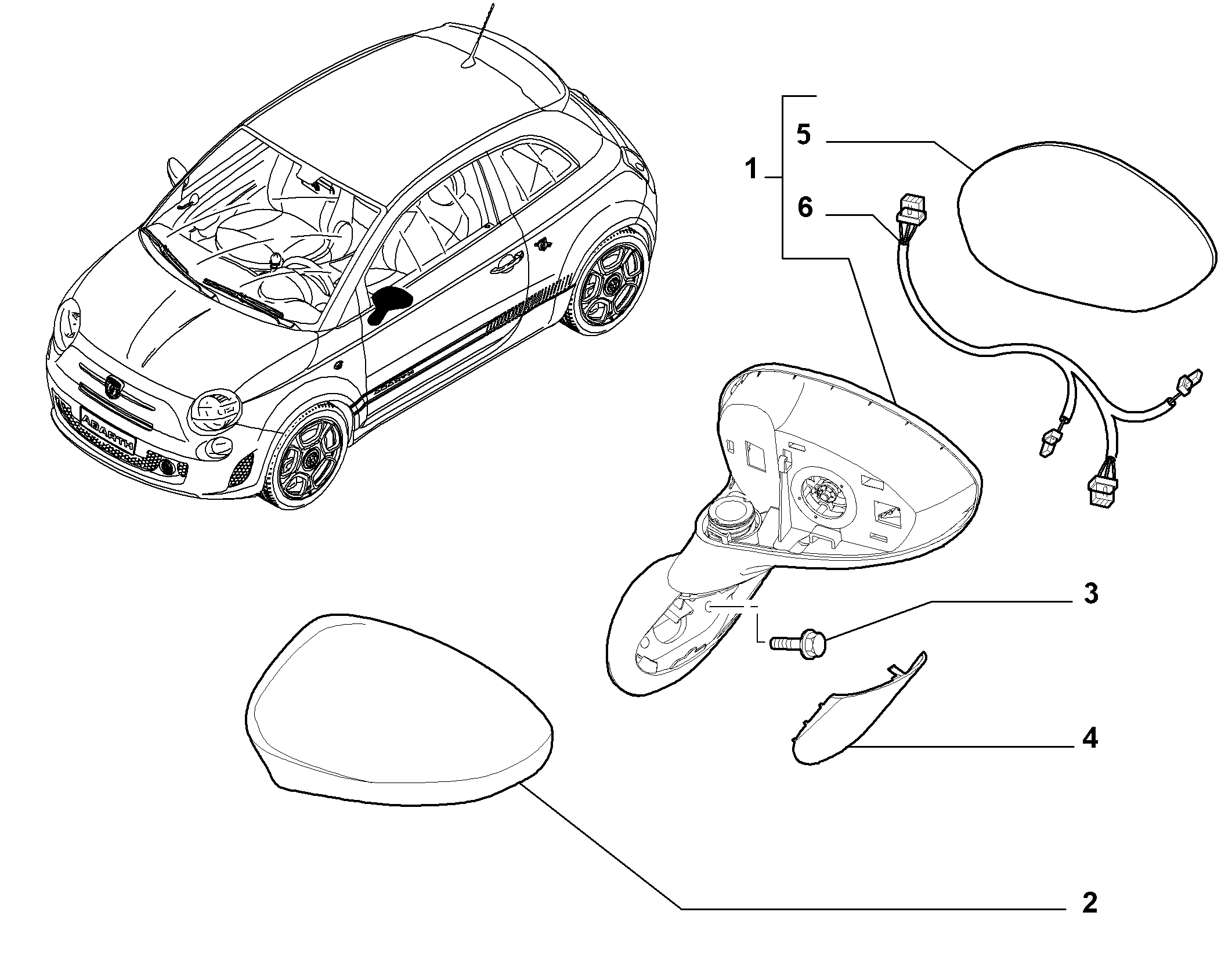 FIAT 71753245 - Датчик, зовнішня температура avtolavka.club