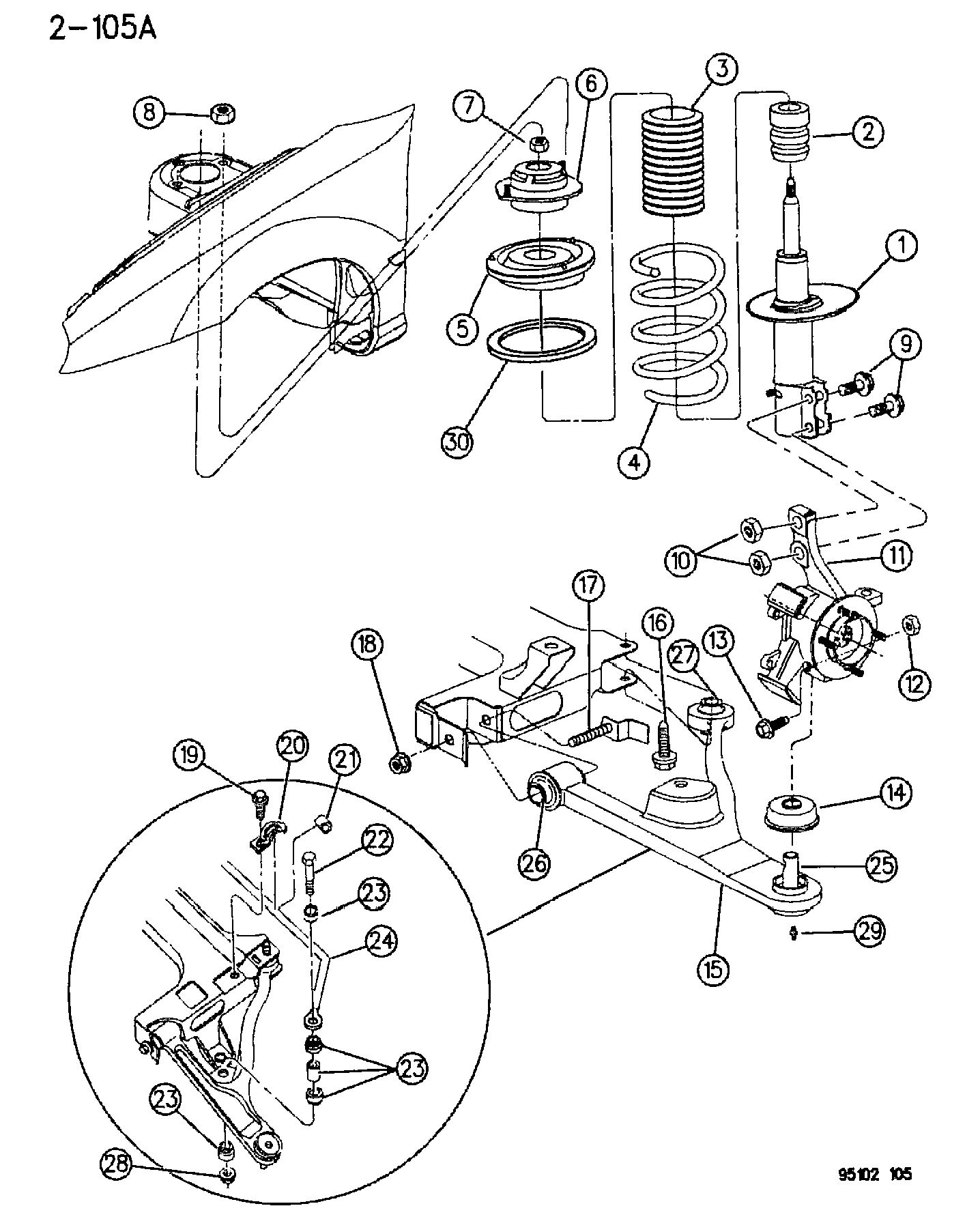 Chrysler 476 2137 - Тяга / стійка, стабілізатор avtolavka.club