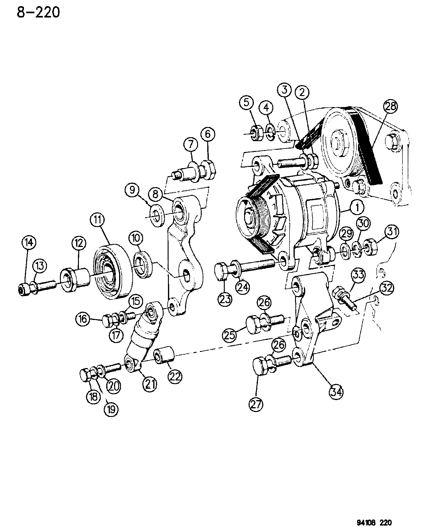 Chrysler 472 3290 - Генератор avtolavka.club