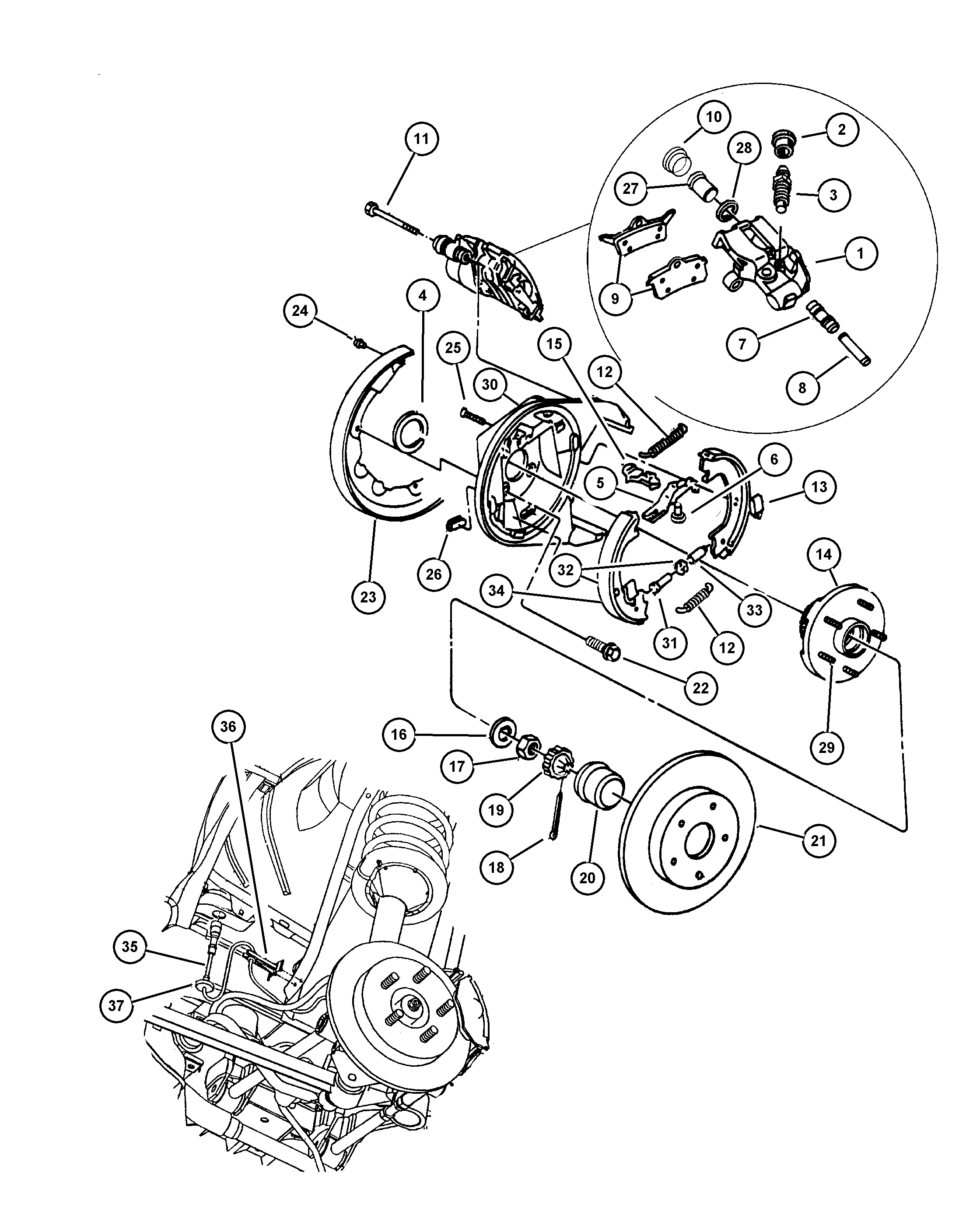 Dodge 5011 762AA - Гальмівні колодки, дискові гальма avtolavka.club