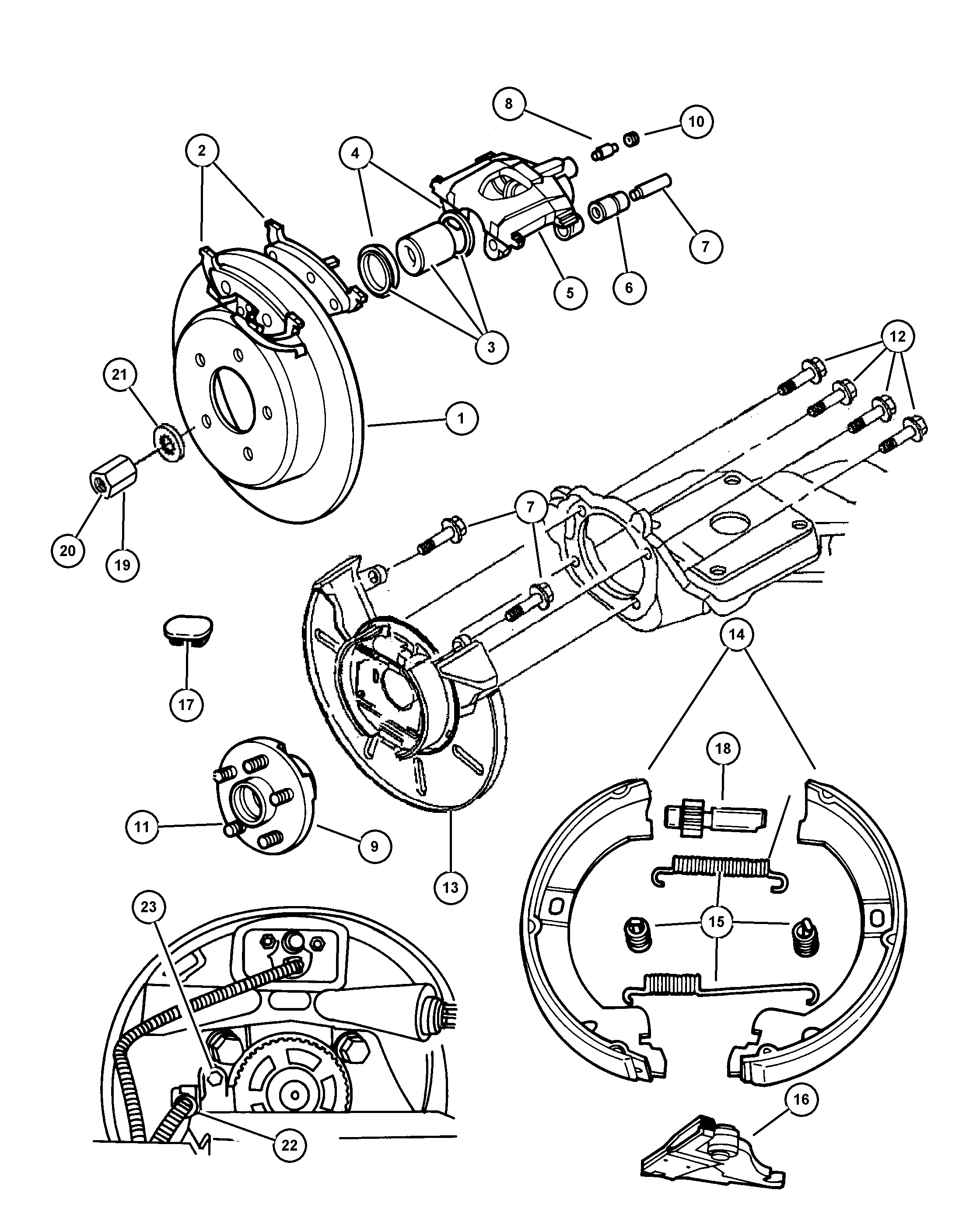 Jeep 4721 023AF - Гальмівний диск avtolavka.club