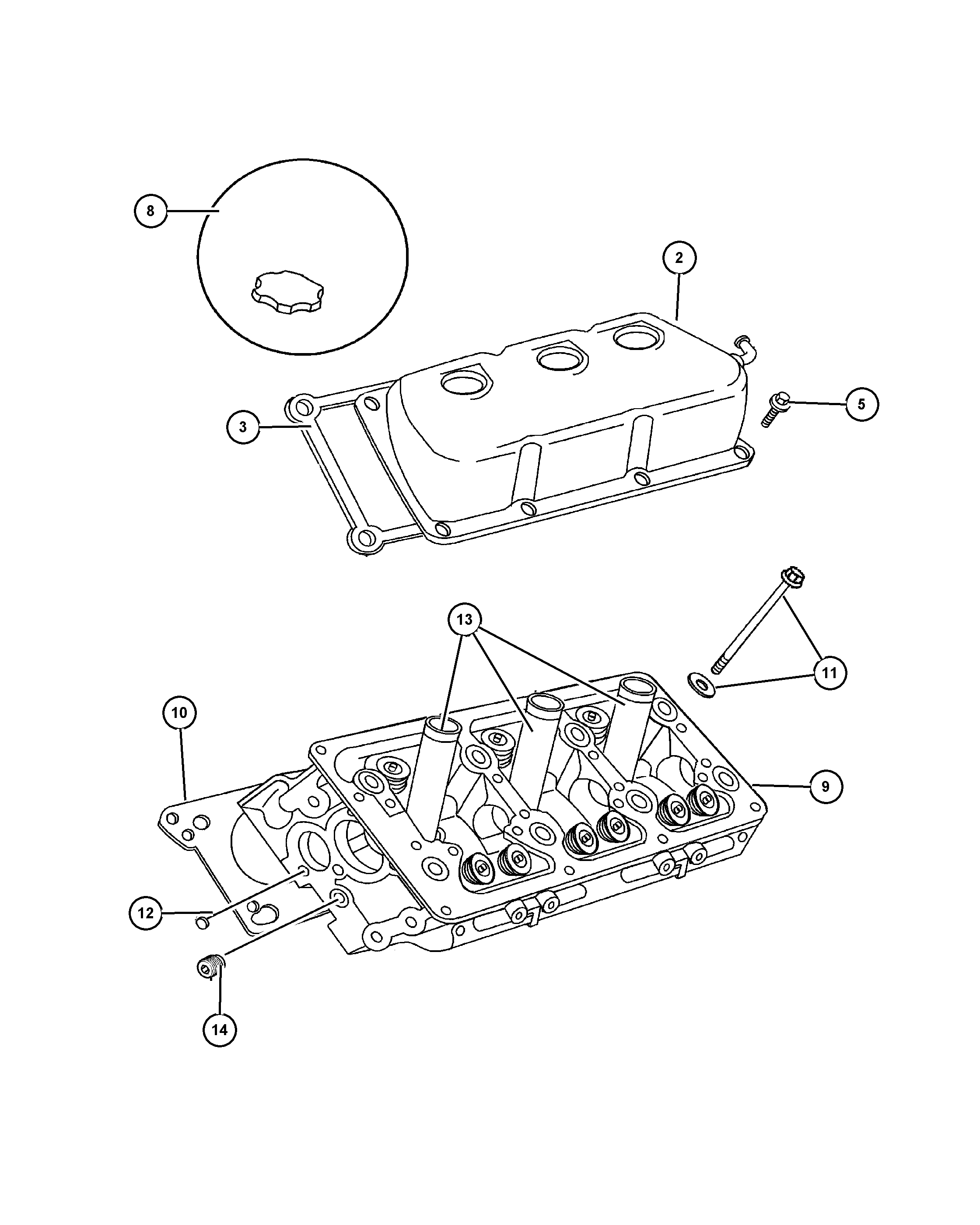 Chrysler 4792 752AA - Прокладка, головка циліндра avtolavka.club