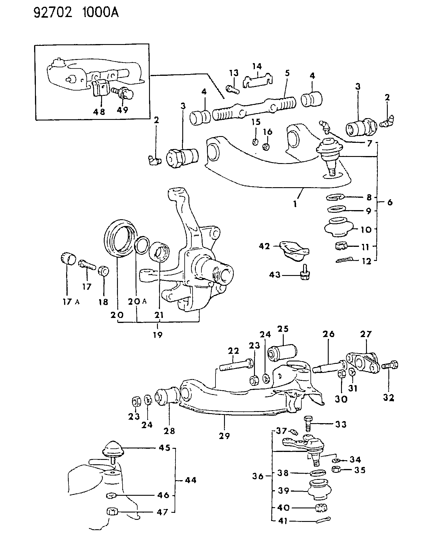 Mitsubishi MB17 6309 - Наконечник рульової тяги, кульовий шарнір avtolavka.club