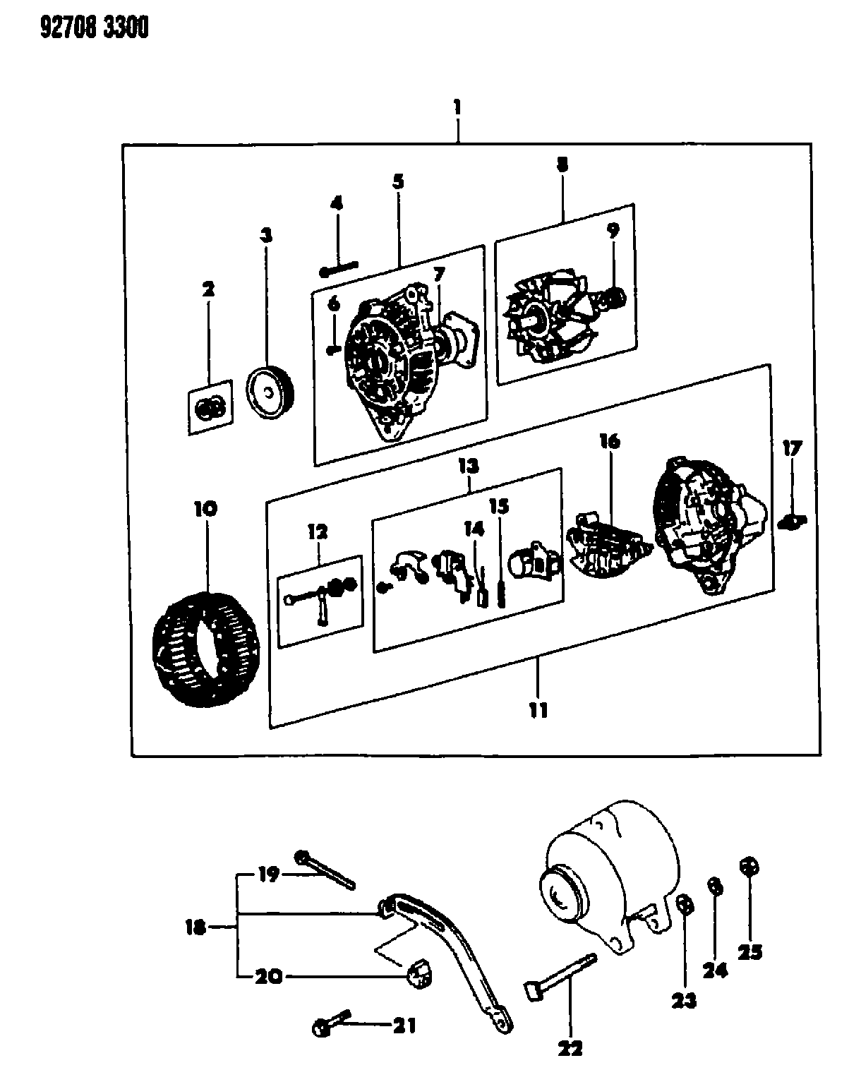 Dodge MD136 839 - Генератор avtolavka.club