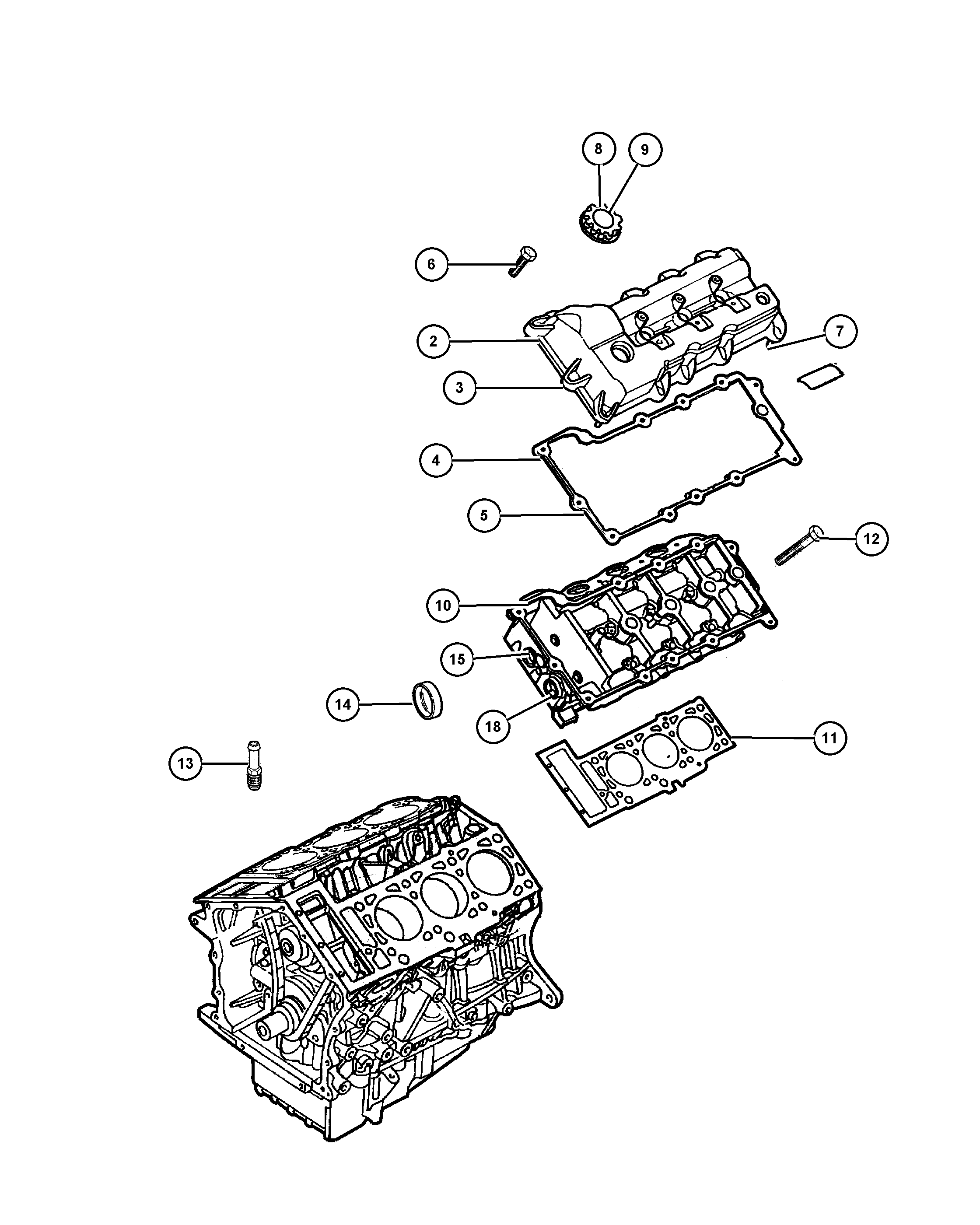 RAM 4792 931AA - GASKET CYLINDER HEAD LEFT avtolavka.club