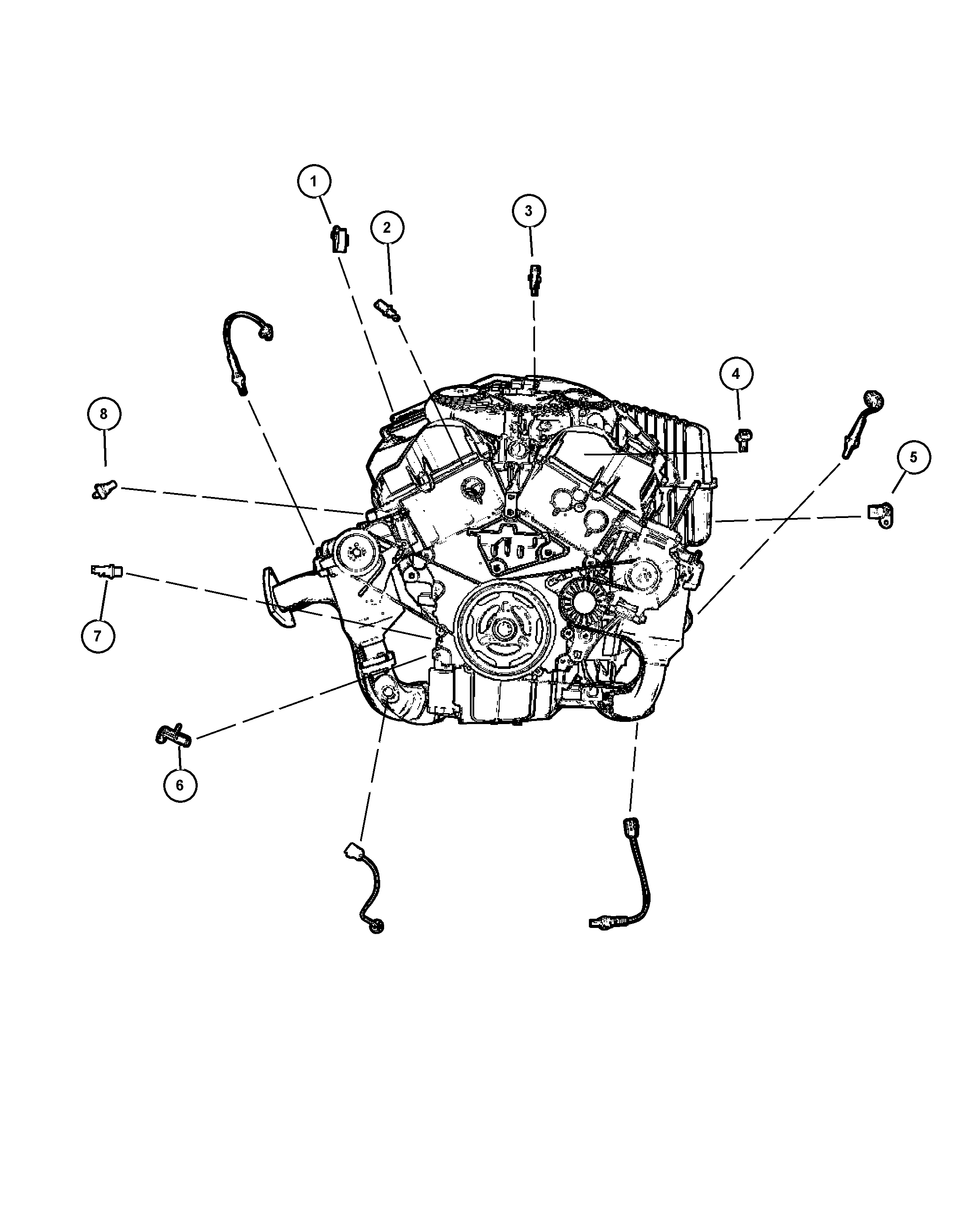 Jeep 4608 303AB - Датчик, тиск масла avtolavka.club