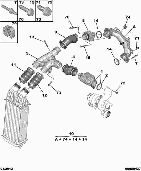 DS 98 012 805 80 - Трубка нагнітається повітря avtolavka.club