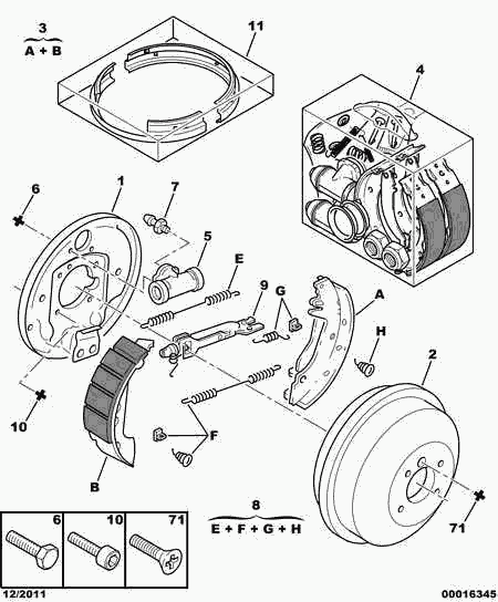 OBTEC A/S 4242 31 - FIRST MOUNTING BRAKES KIT avtolavka.club